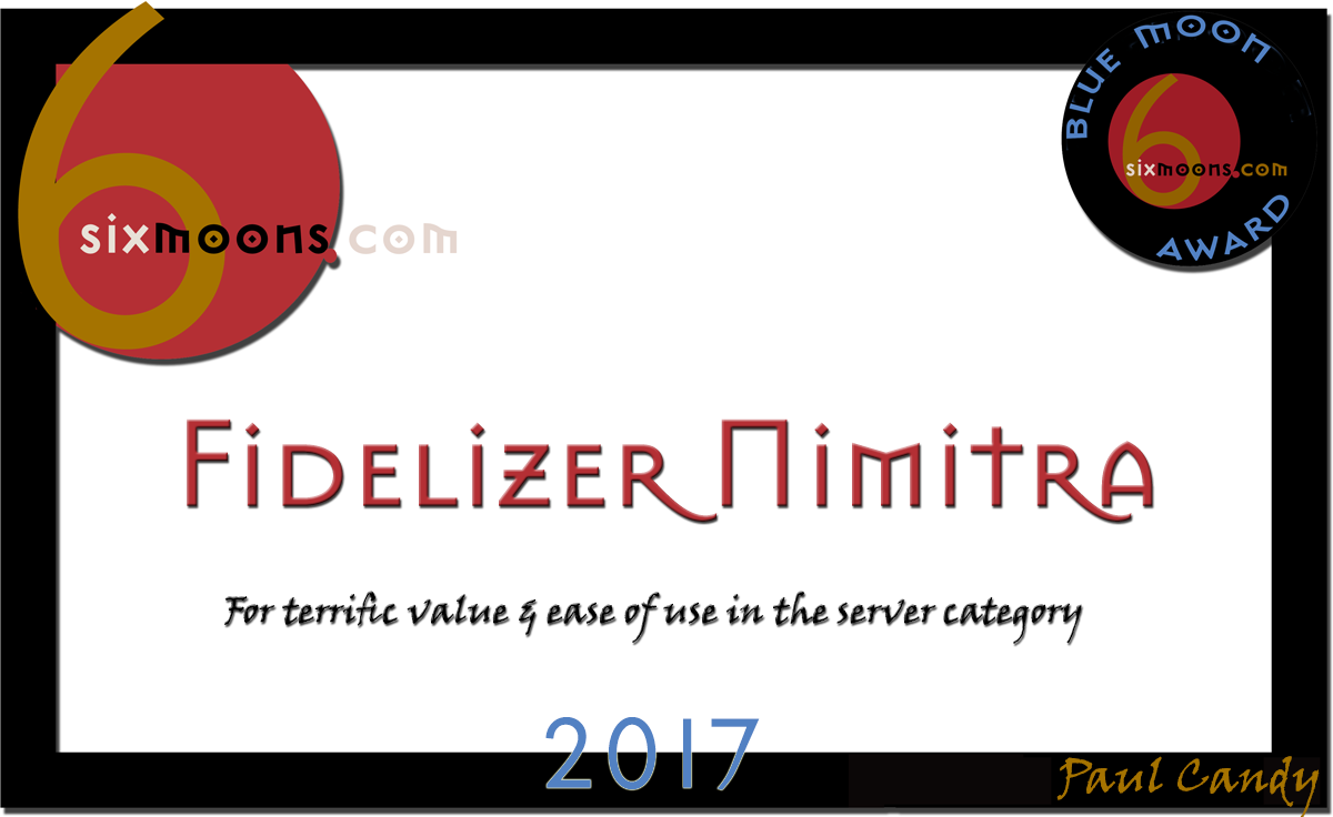 6moons Blue Moon Award 2017 for Fidelizer Nimitra